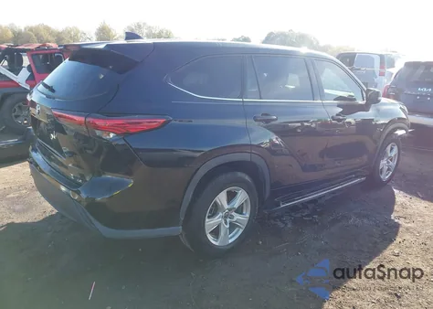 2021 Toyota Highlander Le из США, поврежденный, VIN 5TDZZRAH3MS524493